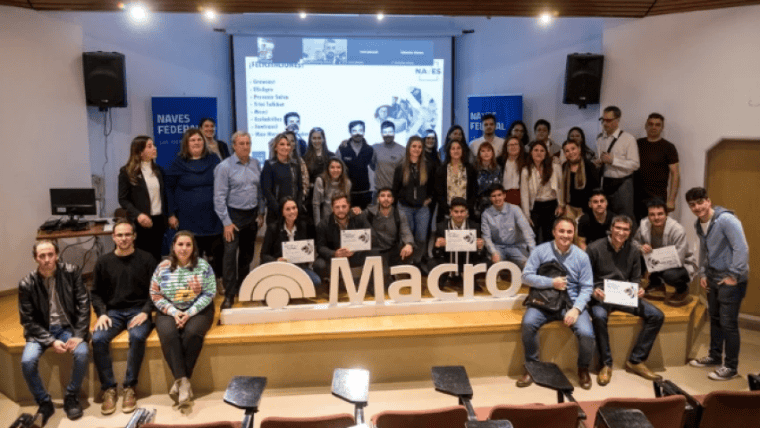 Jurado y ganadores de la competencia Naves Federal en Santa Fe. Crédito: Marcelo Manera.