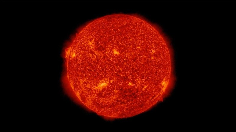 La llamarada fue calificada como relativamente débil.