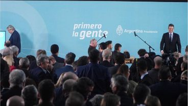 La foto que tomó el reportero gráfico Franco Fafasuli.