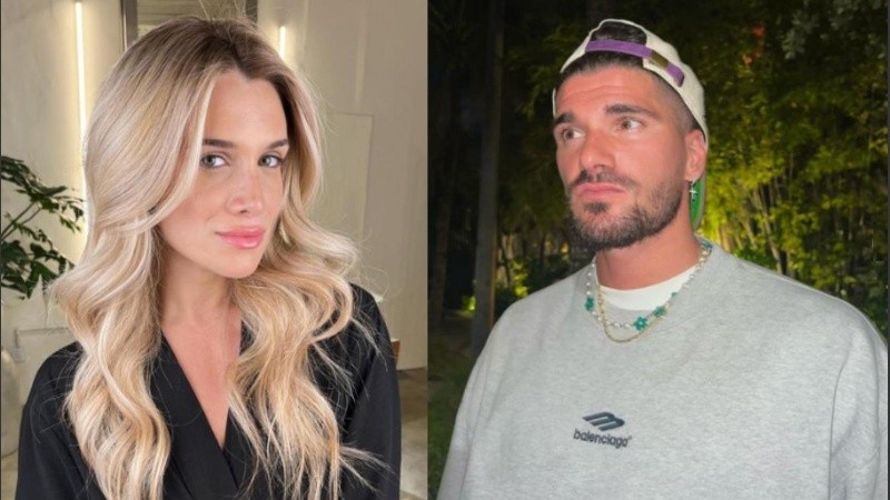 Camila Homs y Rodrigo de Paul.