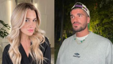 Camila Homs y Rodrigo de Paul.