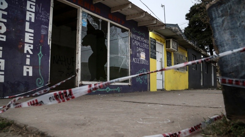 Garzón al 3800, el lugar donde mataron a la joven de 15 años. 