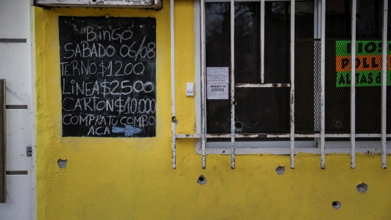 Garzón al 3800, el lugar donde mataron a la joven de 15 años. 