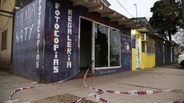 Garzón al 3800, el lugar donde mataron a la joven de 15 años.