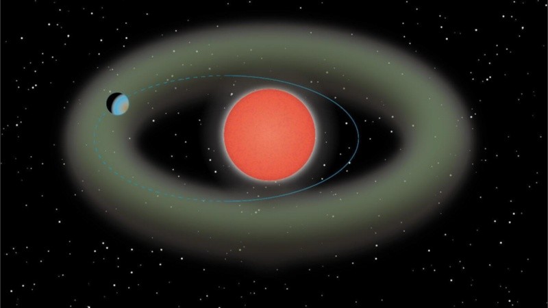 Es el primer exoplaneta descubierto mediante una búsqueda sistemática con un espectrómetro infrarrojo.