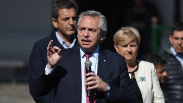 El presidente Alberto Fernández y su discurso en Cañada de Gómez