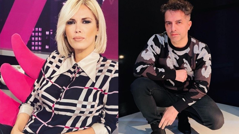 Viviana Canosa y Ángel de Brito.