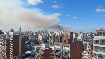Imagen tomada desde barrio Abasto.