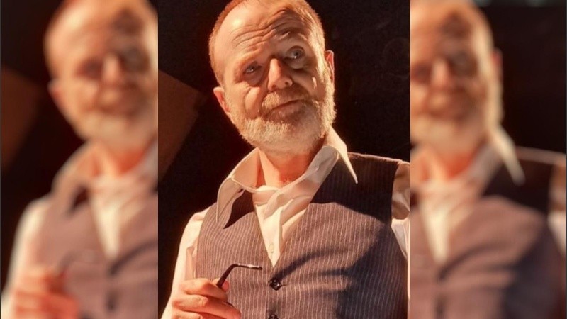 El actor Luis Machín.