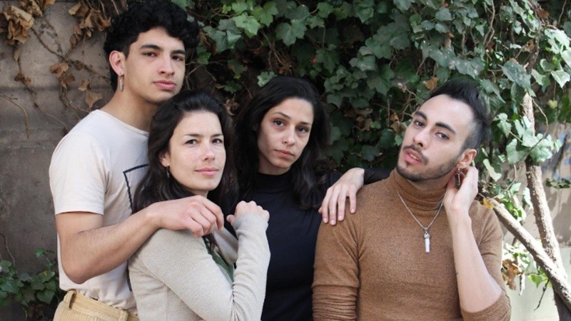 El elenco de la obra 