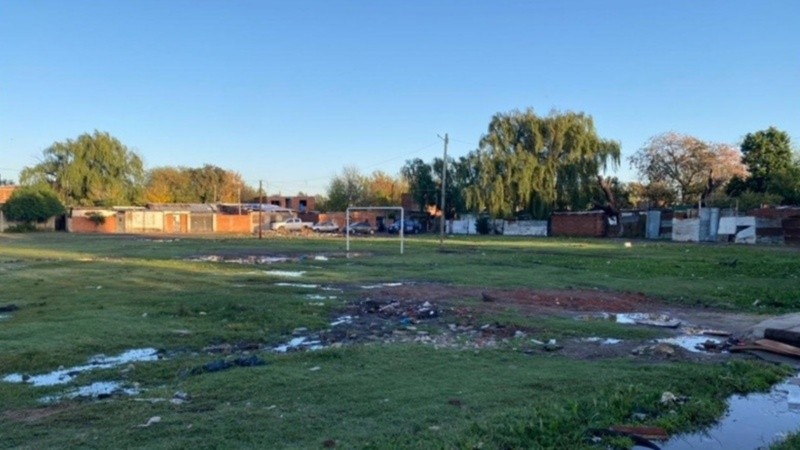 Se produjo un nuevo crimen en inmediaciones de la canchita de fútbol de Via Honda.