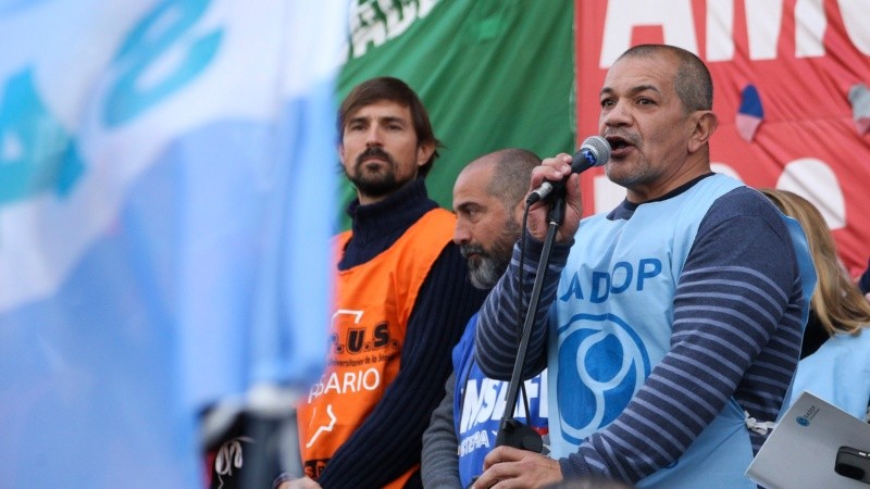 Martín Lucero, secretario general de Sadop.