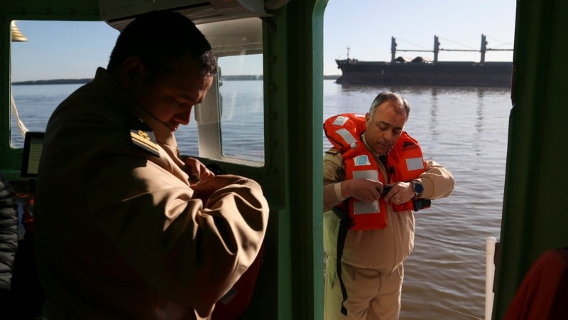 Prefectura realiza patrullajes fluviales todos los días.