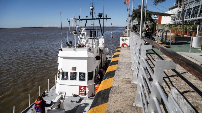 El muelle 1 de la Nueva Terminal Fluvial (NTF).