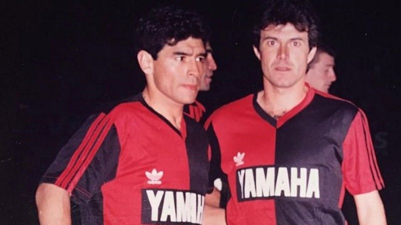Mamita Basualdo y un momento inolvidable: compañero de Diego en Newell's