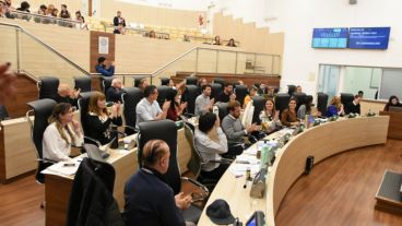 El Concejo votó normativa antilavado este jueves.