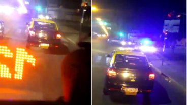 El hecho se produjo el último sábado, en el cruce de Pellegrini y Pcias. Unidas.