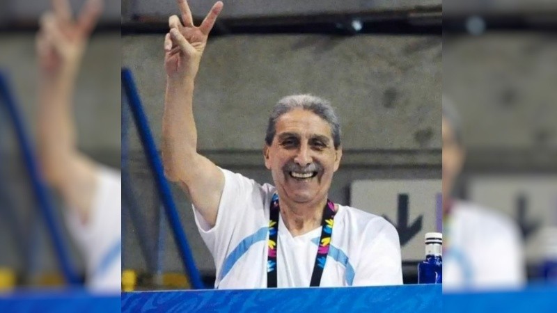 El ex basquetbolista Armando Cisneros.