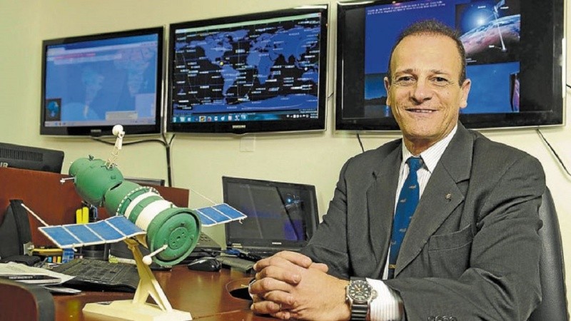 Rubén Lianza, director del Centro de Identificación Aeroespacial.