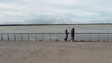 La humareda frente al Cec.