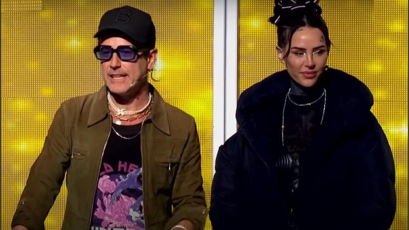 Coti Sorokin y Cande Tinelli, jurados de 