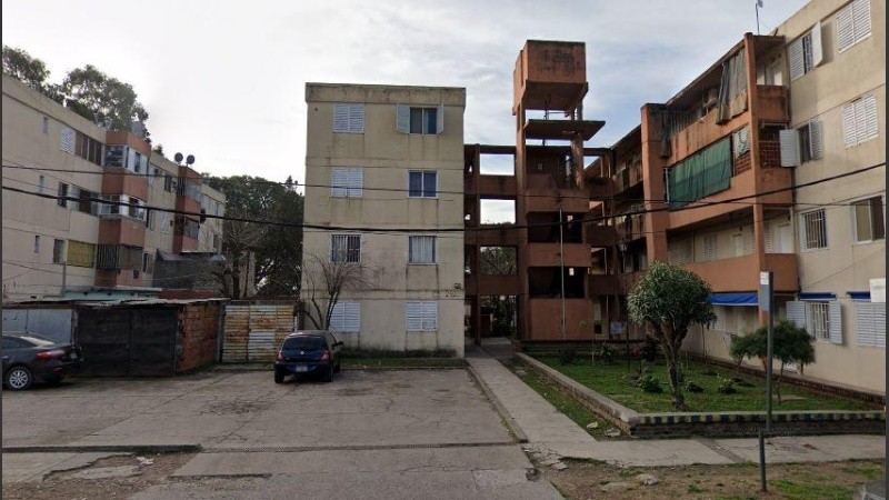 El complejo Fonavi de calle Acevedo.