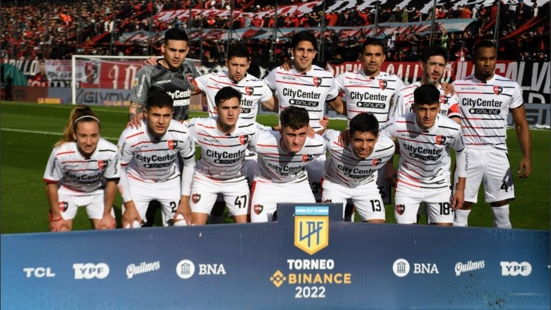 Los once titulares rojiengros que salieron a la cancha este miércoles contra Lanús.