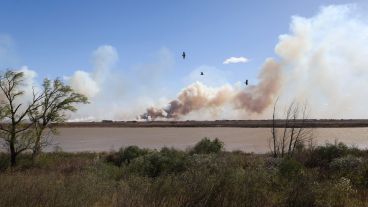 Uno de los grandes focos activos de este jueves al mediodía.