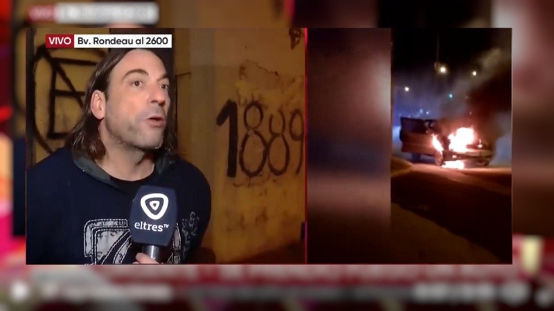 “Sentí un poco de olor a nafta, tal vez fue una manguera”, dijo el conductor.