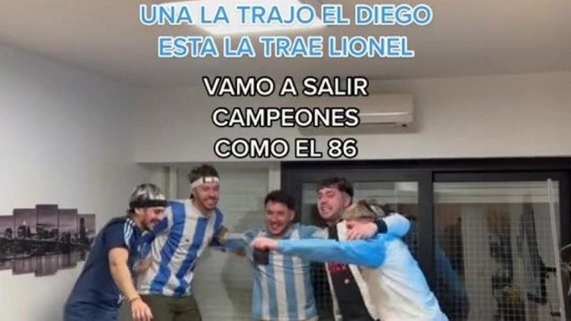 El video se volvió viral en TikTok.