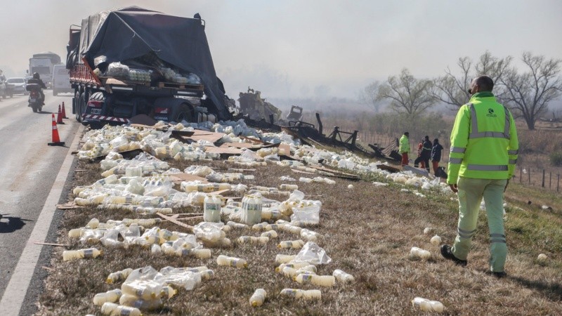 Presencia de humo en toda esa zona por varios focos alrededor.