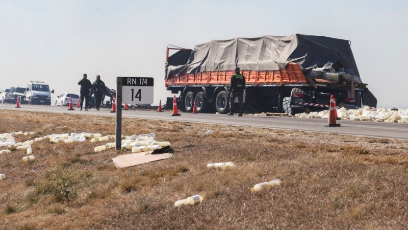 El choque fatal en la traza que une Rosario con Victoria. 