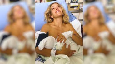 Luisiana Lopilato junto a Cielo Yoli Rose.