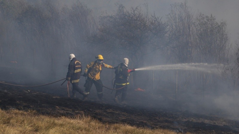 “El fuego se está atacando y se está logrando retraer, pero hay nuevos focos