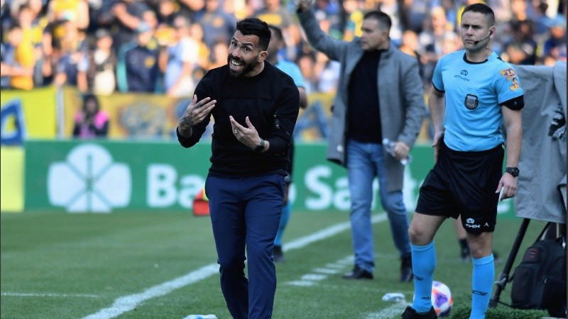 El Apache transmitió seguridad y se mostró convencido sobre el camino recorrido, pese a un nuevo traspié en Rosario.