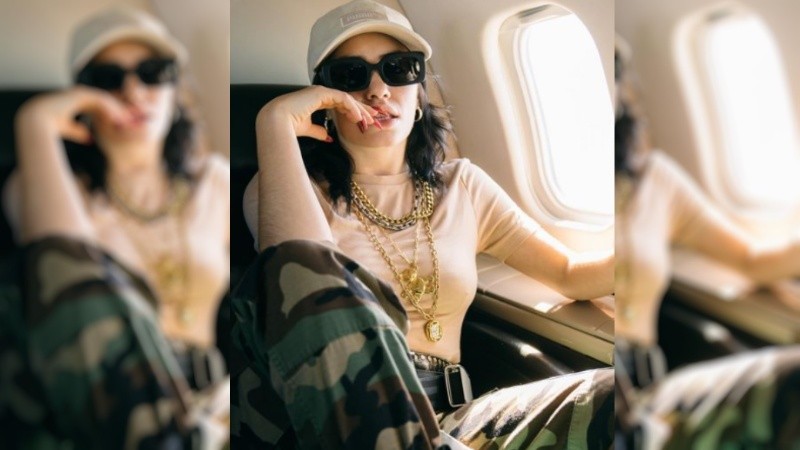 La cantante Lali Espósito.