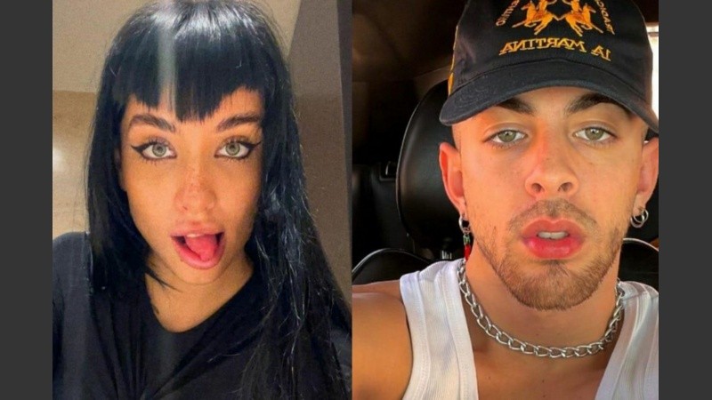 La pareja comenzó a mostrarse en público. 