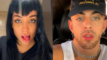 La pareja comenzó a mostrarse en público.