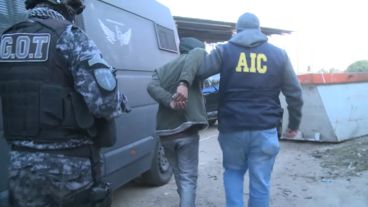 Isaías fue detenido el viernes pasado en calle Cambell al bis.