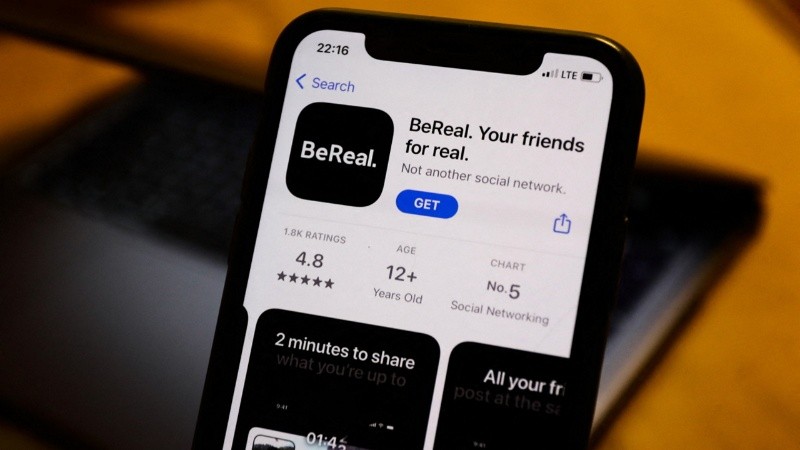 BeReal comenzó a ganar popularidad a principios de 2022.