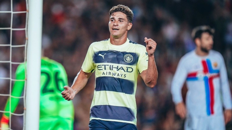 El cordobés abrió el marcador en el mítico estadio catalán.