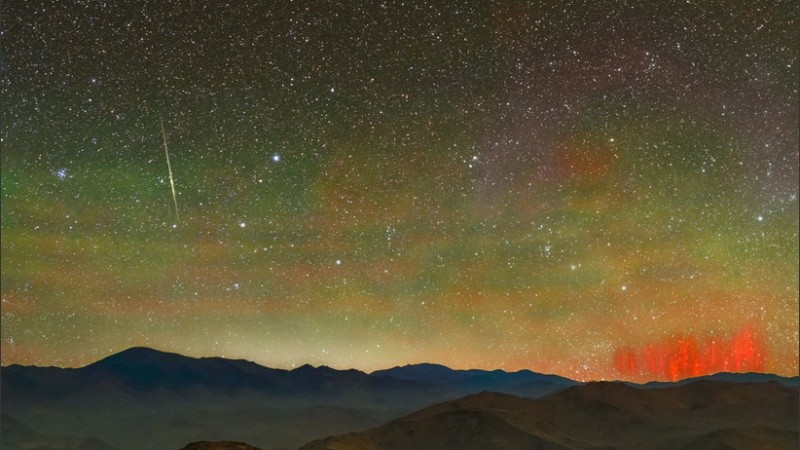 El desierto de Atacama es un lugar propicio para observar estos fenómenos.