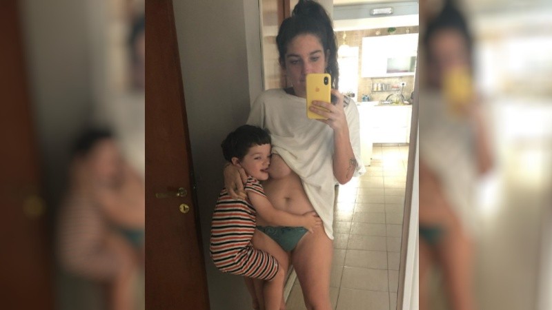 La actriz Juana Repetto.