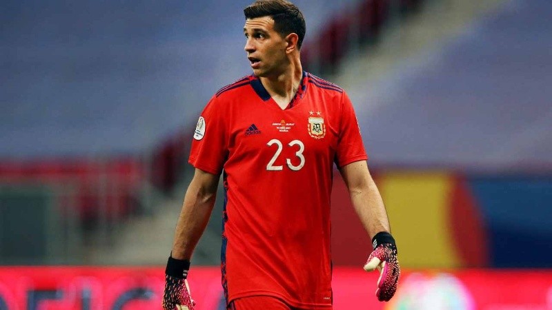 Martínez tuvo un mejor desempeño vistiendo la camiseta de la selección argentina.