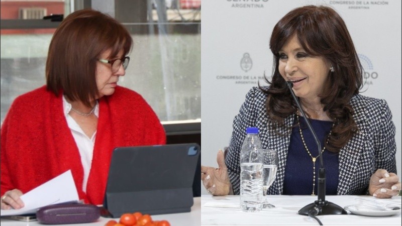 Bullrich respondió a dichos de la vicepresidenta.