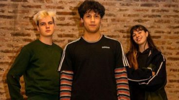 Rosendo Zunny, Lucky Rivers (Lucas Ríos) y Ornella Mecoli.