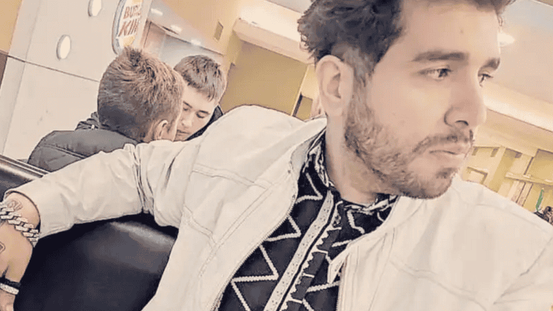 El detenido por el intento de magnicidio.