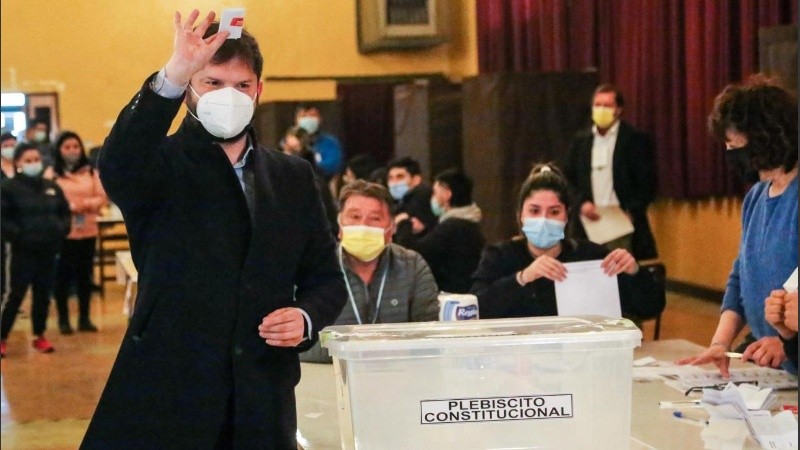 El presidente de Chile, Gabriel Boric.