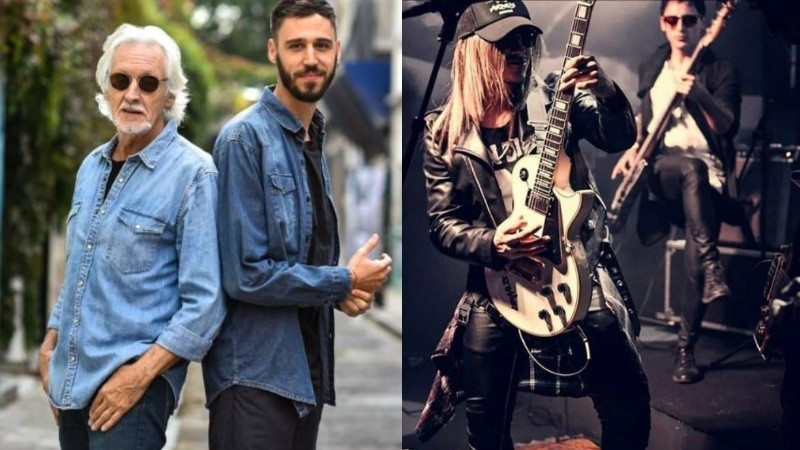 Nito Mestre, Ismael Torres y Armus.