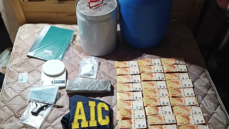 Marihuana y precursores químicos, el secuestro en Venado Tuerto.